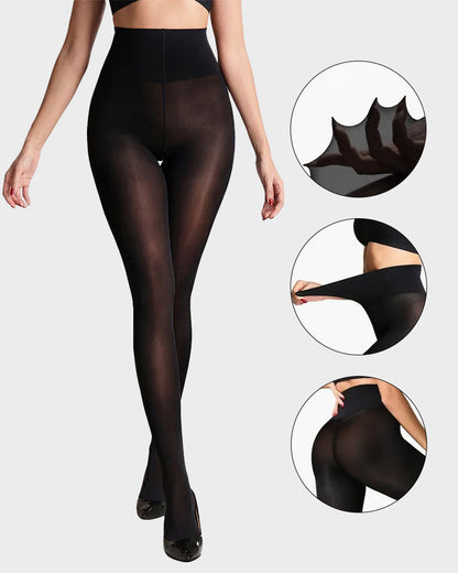 Sheer Skin-Tone Control Top Pantyhose