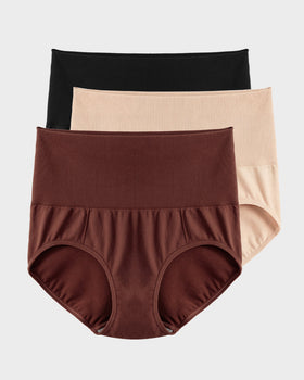 The Invisible Seamless Tummy-Control Panty（3 Pack）